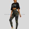 tie dye sculpt leggings with t-shirt manufacturer