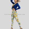custom printed scrunch leggings