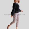 houndstooth sculpt leggings with sweater supplier