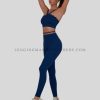 sculpt leggings with scoop-neck bra supplier