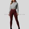 solid ribbed scrunch leggings manufacturer