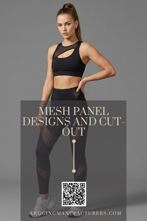 mesh panel leggings mesh panel leggings