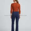 deep navy flared leggings manufacturer