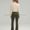 deep olive flared leggings manufacturer