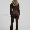 espresso flared leggings manufacturer