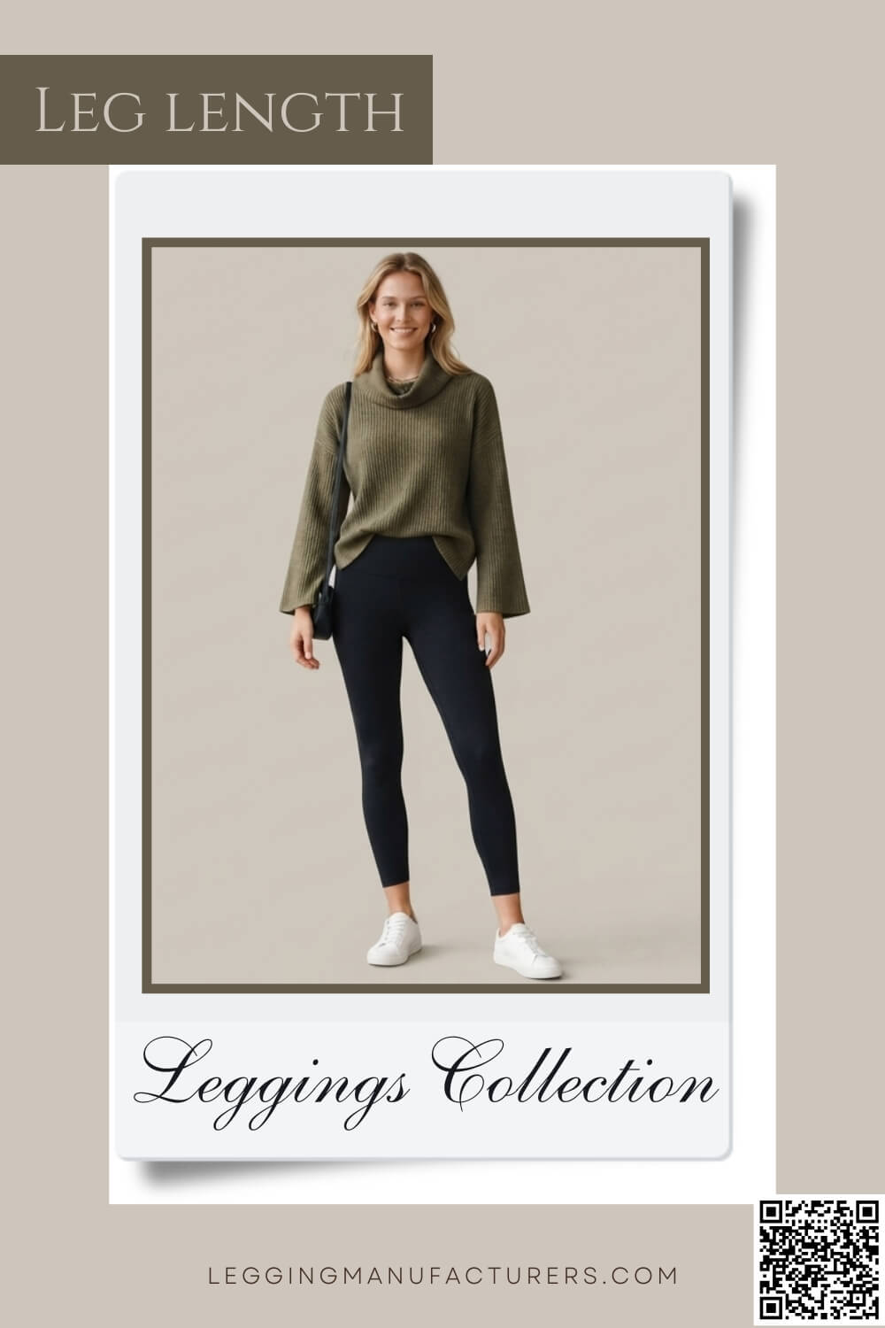 Properly fitted activewear leggings
